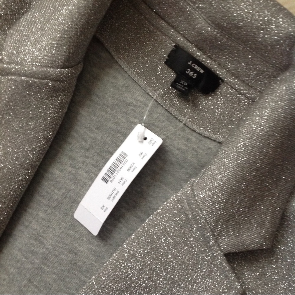 JCREW SOPHIE OPEN-FRONT SWEATER BLAZER sz XS NWT - Picture 5 of 8